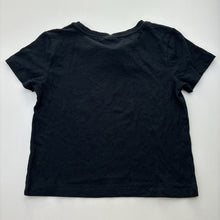 Load image into Gallery viewer, Girls Barbie, black cotton tee / top, EUC, size 8,  