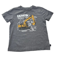 Load image into Gallery viewer, Boys Target, organic cotton tee / top, digger, EUC, size 3,  