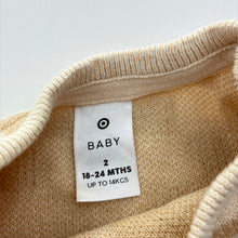 Load image into Gallery viewer, Unisex Target, soft feel knit cotton short sleeve top, GUC, size 2,  