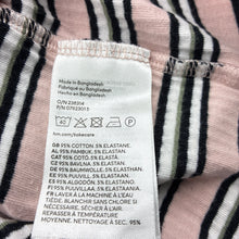 Load image into Gallery viewer, Girls H&amp;M, ribbed stretchy tee / top, EUC, size 11-12,  