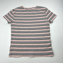 Load image into Gallery viewer, Girls H&amp;M, ribbed stretchy tee / top, EUC, size 11-12,  