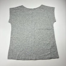 Load image into Gallery viewer, Girls Target, soft feel grey marle tee / top, EUC, size 9,  