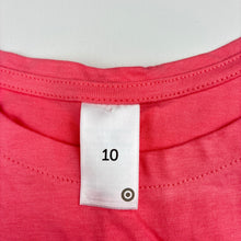 Load image into Gallery viewer, Girls Target, pink cotton tee / top, bird, EUC, size 10,  
