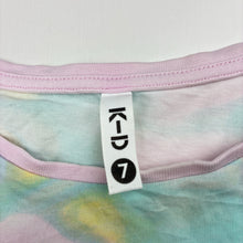 Load image into Gallery viewer, Girls KID, organic cotton tee / top, GUC, size 7,  