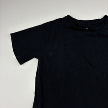 Load image into Gallery viewer, Unisex Anko, black cotton tee / top, EUC, size 8,  