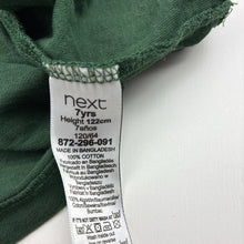 Load image into Gallery viewer, Boys Next, dark green cotton tee / top, GUC, size 7,  