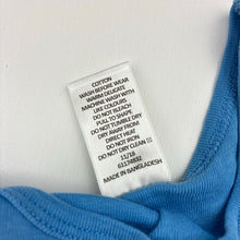 Load image into Gallery viewer, Unisex Target, blue cotton singlet top, GUC, size 2-3,  