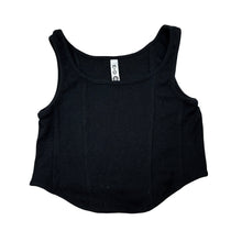 Load image into Gallery viewer, Girls KID, black stretchy sleeveless top, EUC, size 8,  