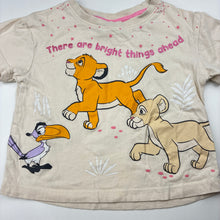 Load image into Gallery viewer, Girls Disney, Lion King cotton tee / top, light mark, FUC, size 3,  