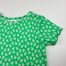 Load image into Gallery viewer, Girls Target, stretchy ribbed floral tee / top, EUC, size 3,  