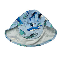 Load image into Gallery viewer, Boys Anko, legionnaires swim hat, sharks, EUC, size 5,  