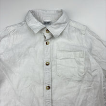 Load image into Gallery viewer, Boys Anko, linen / cotton long sleeve shirt, GUC, size 3,  