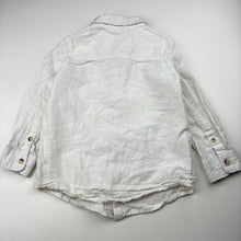 Load image into Gallery viewer, Boys Anko, linen / cotton long sleeve shirt, GUC, size 3,  