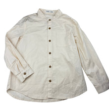 Load image into Gallery viewer, Boys SHEIN, cotton long sleeve collarless shirt, EUC, size 7,  