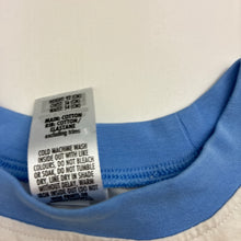 Load image into Gallery viewer, Unisex Bonds, cotton long sleeve tee / top, discolouration left sleeve/shoulder, FUC, size 2,  