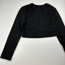 Load image into Gallery viewer, Girls SHEIN, soft feel cropped long sleeve top, EUC, size 9,  