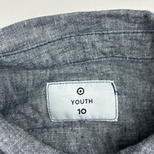 Load image into Gallery viewer, Boys Target, linen / cotton long sleeve shirt, EUC, size 10,  