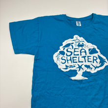 Load image into Gallery viewer, Unisex SUNPRINCE APPAREL, blue cotton tee / top, EUC, size 14,  