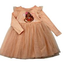 Load image into Gallery viewer, Girls Disney, Princess Moana cotton &amp; tulle dress, GUC, size 2, L: 44cm