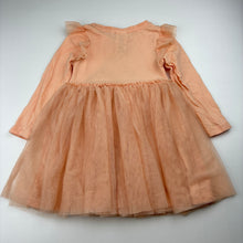 Load image into Gallery viewer, Girls Disney, Princess Moana cotton &amp; tulle dress, GUC, size 2, L: 44cm