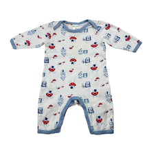 Load image into Gallery viewer, Unisex Baby Patch, cotton romper, gnomes, FUC, size 0000,  