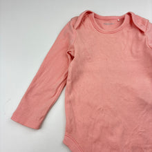 Load image into Gallery viewer, Girls Higgledee, pink organic cotton bodysuit / romper, GUC, size 1,  