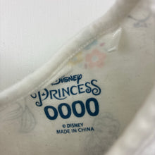 Load image into Gallery viewer, Girls Disney, Princess, stretchy tee / top, FUC, size 0000,  