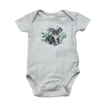 Load image into Gallery viewer, Unisex Bilbi, stretchy bodysuit / romper, koala, GUC, size 0000,  