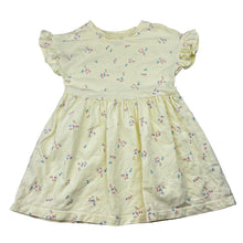 Load image into Gallery viewer, Girls Anko, lemon floral cotton dress, FUC, size 2, L: 47cm