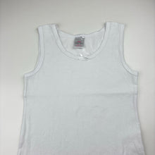 Load image into Gallery viewer, Girls Mango, white stretchy singlet top, EUC, size 12,  