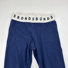 Load image into Gallery viewer, Unisex Bonds, navy stretchy leggings / bottoms, GUC, size 2,  
