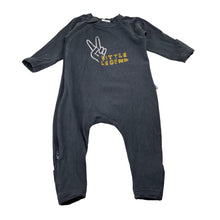 Load image into Gallery viewer, Boys Bonds, ORGANICS stretchy zip romper, wash fade, FUC, size 00,  