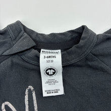 Load image into Gallery viewer, Boys Bonds, ORGANICS stretchy zip romper, wash fade, FUC, size 00,  