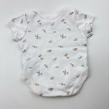 Load image into Gallery viewer, Girls Rock-a-bye Baby, floral cotton bodysuit / romper, EUC, size 0000,  