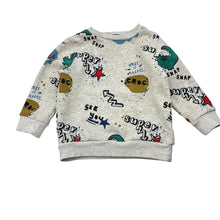 Load image into Gallery viewer, Boys Next, fleece lined sweater / jumper, crocodile, FUC, size 0,  