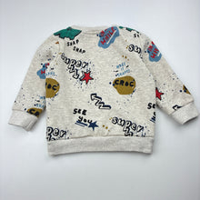 Load image into Gallery viewer, Boys Next, fleece lined sweater / jumper, crocodile, FUC, size 0,  