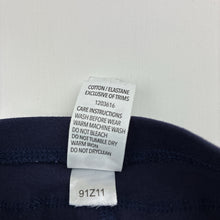 Load image into Gallery viewer, Girls Dymples, navy ruffle leggings / bottoms, EUC, size 00,  