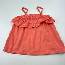 Load image into Gallery viewer, Girls Cynthia Rowley, broderie trim summer top, FUC, size 1-2,  
