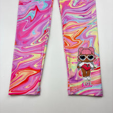 Load image into Gallery viewer, Girls LOL SURPRISE!, colourful leggings, elasticated, Inside leg: 54.5cm, EUC, size 8,  