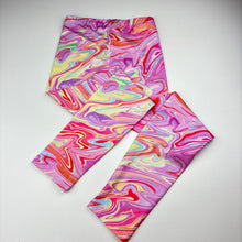 Load image into Gallery viewer, Girls LOL SURPRISE!, colourful leggings, elasticated, Inside leg: 54.5cm, EUC, size 8,  