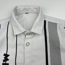 Load image into Gallery viewer, Boys lightweight, long sleeve shirt, Mickey Mouse, no labels, armpit to armpit: 31cm, shoulder to cuff: 31.5cm, FUC, size 2-3,  