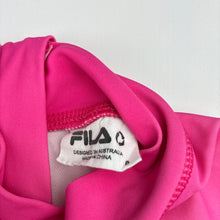 Load image into Gallery viewer, Girls FILA, long sleeve swim one-piece, FUC, size 8,  