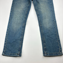 Load image into Gallery viewer, Boys NAUTICA, blue stretch denim jeans, adjustable, Inside leg: 48cm, GUC, size 6,  