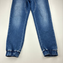 Load image into Gallery viewer, Boys Target, stretch knit denim jogger jeans, elasticated, Inside leg: 60cm, GUC, size 9,  