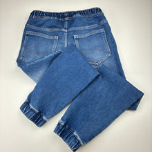 Load image into Gallery viewer, Boys Target, stretch knit denim jogger jeans, elasticated, Inside leg: 60cm, GUC, size 9,  