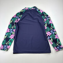 Load image into Gallery viewer, Girls Lily &amp; Dan, long sleeve rashie / swim top, GUC, size 6,  