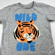 Load image into Gallery viewer, Boys Target, organic cotton blend tee / top, tiger, FUC, size 3,  