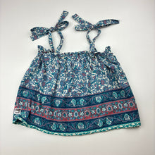 Load image into Gallery viewer, Girls Sweet Child Of Mine, lightweight rayon summer top, EUC, size 6,  