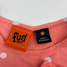Load image into Gallery viewer, Girls Fun Spirit, cotton tee / top, FUC, size 5,  