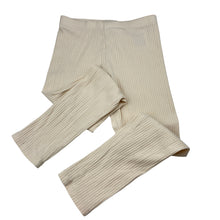 Load image into Gallery viewer, Girls H&amp;M, ribbed leggings, elasticated, Inside leg: 44.5cm, FUC, size 7,  